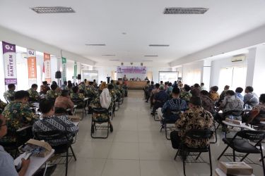 Sosialisasi oleh KPK dilingkungan ASN Pemkot Serang. (Foto : Humas Pemprov)