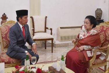Presiden Jokowi dan Ketum PDIP Megawati Soekarnoputri. (Foto : Setpres)