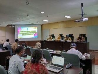 Kegiatan advokasi kebijakan program dan kegiatan pencegahan kekerasan terhadap anak kewenangan Kabupaten/Kota yang berlangsung di Puspemkot Tangsel, Senin (31/10/2022). (tangselpos.id/rmn)