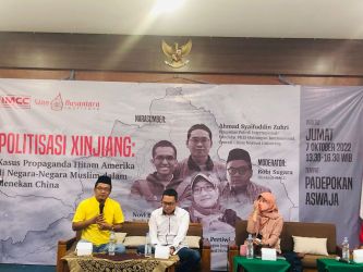 Seminar Publik di Padepokan Aswaja, Pisangan, Ciputat Timur, Tangerang Selatan. (tangselpos.id/rmn)