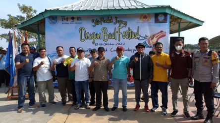 Dragon Boat Festival 2022 di Situ Pondok Jagung, Tangerang Selatan, Sabtu (15/10/2022). (tamgselpos.id/mg1)