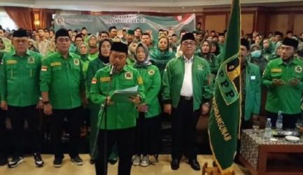 DPW PPP Banten menggelar dukungam untuk Ganjar Capres 2024. (Ist)