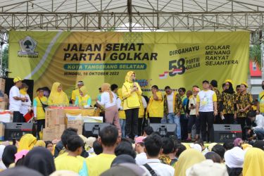 Ketua DPD Partai Golkar Kota Tangsel, Airin Rachmi Diany. (tangselpos.id/rmn)