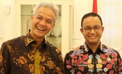 Ganjar Pranowo dan Anies Baswedan. (Ist)