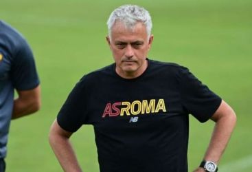Pelatih AS Roma Jose Mourinho. (Ist)