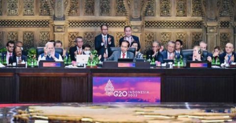 Presiden Jokowi saat penutupan KTT G20. (Foto : Setpres)