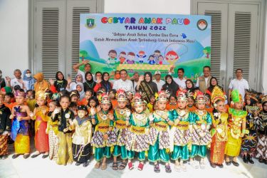Kegiatan Gebyar anak Paud 2022 di Gedung Negara Provinsi Banten, Serang. (Foto : Ist)
