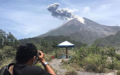 Gunung Merapi. (Ist)