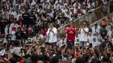 Acara Nusantara Bersatu di GBK Senayan, Minggu (27/11). (Ist)