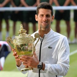 Petenis Serbia Novak Djokovic. (Ist)