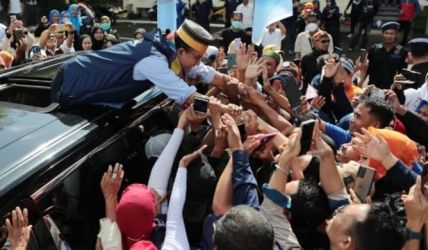 Anies Baswedan saat berada di Makasar. (Ist)