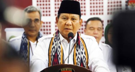 Ketua Umum Gerindra Prabowo Subianto. (Ist)