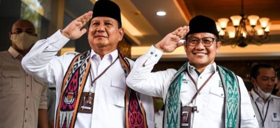 Ketum Gerindra Prabowo Subianto dan Ketum PKB Muhaimin Iskandar. (Ist)