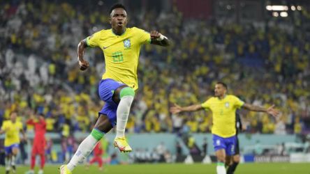 Striker Brazil Vinicius Junior. (Ist)