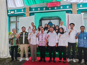 Dekranasda Kecamatan Setu, Tangerang Selatan resmi dilantik, pada Kamis (8/12/2022). (tangselpos.id/rmn)