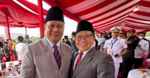 Prabowo Subianto dan Muhaimin Iskandar. (Ist)