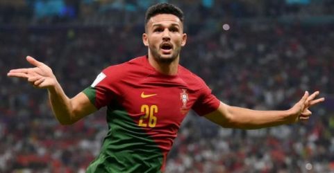 Pemain bintang Portugal saat melawan Swiss Goncalo Ramos dengan mencetak 3 gol. (Ist)