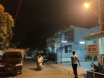 Keberadaan lampu Penerangan Jalan Umum (PJU) di Kawasan Kelurahan Pondok Benda, Pamulang, Tangsel