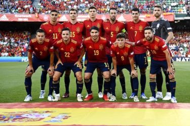 Timnas Spanyol di ajang Piala Dunia 2022. (Ist)