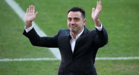 Pelatih Barcelona Xavi Hernandez. (Ist)