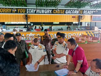Gerai Mie Gacoan di Serpong, Tangsel, kembali disegel untuk kedua kalinya. (Foto: ist)