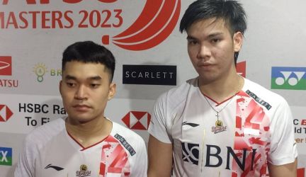 Leo/Daniel juara ganda putra Indonesia Master 2023