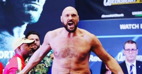 Petinju kelas berat Tyson Fury. (Ist)