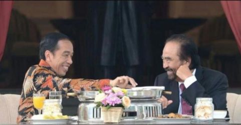 Presiden Jokowi dan Ketum Nasdem Surya Paloh. (Foto : Setpres)