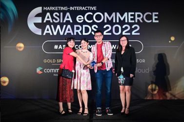Asia eCommerce Awards yang berlangsung di Singapore. (Ist)