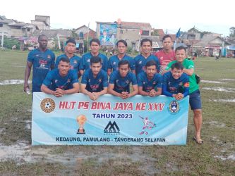 Kesebelasan HBB Boy lolos ke babak 16 besar.(Foto: dok/Panitia Bina Jaya Cup).