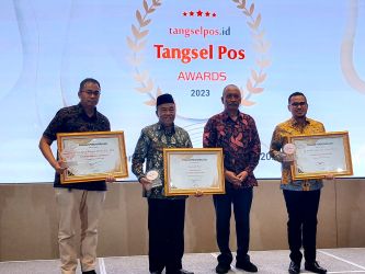 Kemeriahan Malam Penganugerahan Tangsel Pos Award : Bersama Membangun Banten. (tangselpos.id/rmn)
