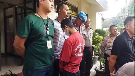 DS pelaku penusukan PSK di Bekasi berhasil diamankan aparat. (Ist)