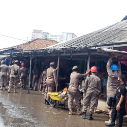 Penertiban Pasar Ciputat. (Ist)