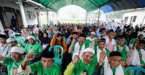 Jaringan Santri Abah Ganjar menggelar acara di Tapal Kuda, Jawa Timur, Sabtu (4/2). (Ist)