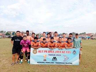 Dejan FC masih mengandalkan pemain musim kemarin.(Foto: dok/Panitia Bina Jaya Cup).