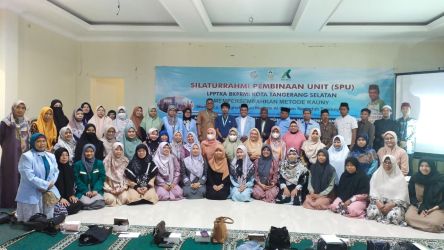 Lembaga Pembinaan dan  Pengembangan Taman Kanak-Kanak Al Qur’an Badan Komunikasi Pemuda Remaja Masjid Indonesia Kota Tangsel (LPPTKA BKPRMI) Kota Tangsel menggelar silaturahmi.