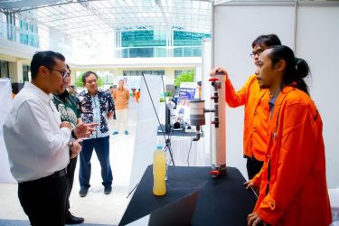 Lomba Inovasi Teknologi Tepat Guna ke-XI tingkat Kota Tangerang Selatan di Plaza Puspemkot Tangsel pada Kamis (16/3/2023) kemarin. (tangselpos.id/rmn)