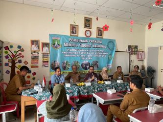 Suasana saat berlangsung pembinaan Proklim Menuju Tingkat Nasional.