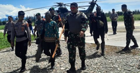 Tim gabungan TNI POLRI yang bertugas membebaskan Pilot Susi Air. (Ist)