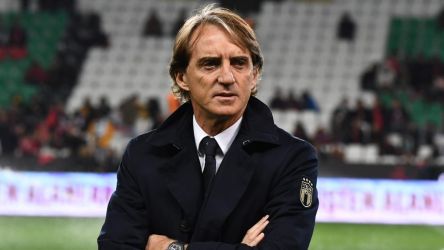 Pelatih Italia Roberto Mancini. (Ist)