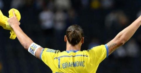Bintang timnas Swedia Zlatan Ibrahimovic. (Ist)