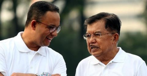 Anies Baswedan dan Jusuf Kalla. (Ist)