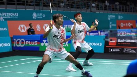 Ganda putra Indonesia Bagas/Fikri melaju 16 besar Orleans Master 2023. (Ist)