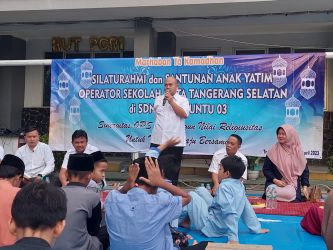 Forum Operator Sekolah se-Tangsel Gelar Roadshow Santunan Yatim. (Ist)