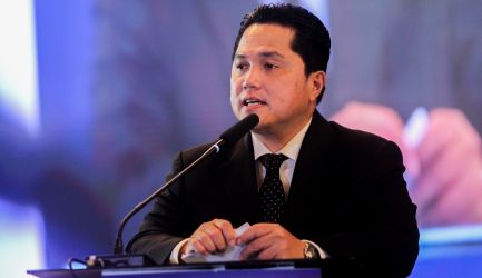 Ketum PSSI Erick Thohir.  Foto : Ist