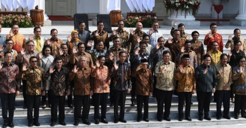 Kabinet Jokowi-Ma'ruf Amin.  Foto : Ist
