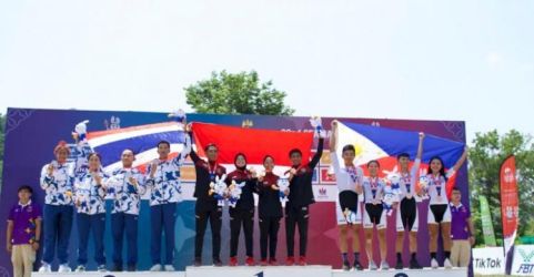 Atlet cabor sepeda menyumbang medali emas di Sea Games 2023. Foto : Ist