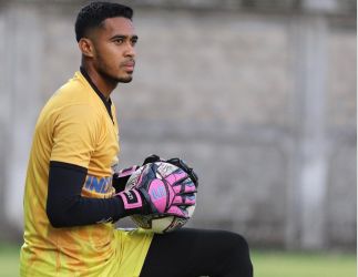 Kiper Persita Rendy Oscario. Foto : Ist