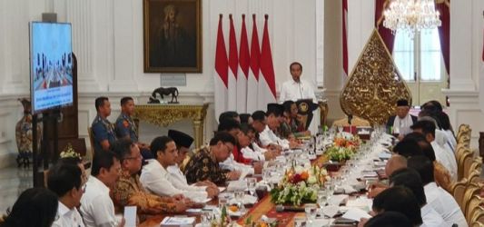 Rapat Kabinet dipimpin Presiden Jokowi. Foto : Setpres