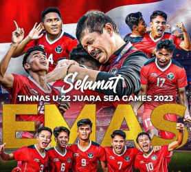 Selamat, Timnas U22 Juara Sea Games 2023. (Ist)